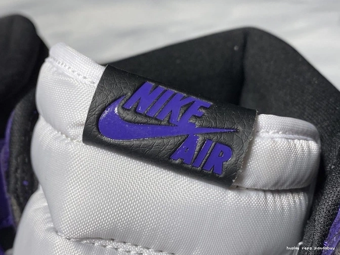 Rep Husky Court Air Jordan 1 High Purple OG 555088-500 0822